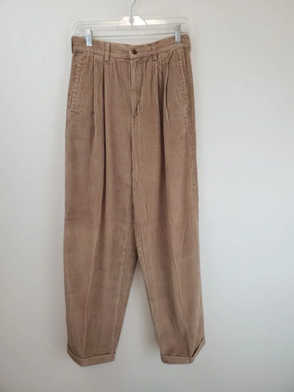 Eddie Bauer women's vintage corduroy cuffed hem pants